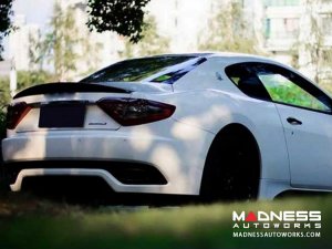 Maserati GranTurismo Coupe Rear Spoiler Lip - Carbon Fiber Maserati GranTurismo Coupe Rear Spoiler Lip - Carbon Fiber
